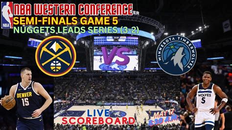 nuggets vs|2024 NBA Western Conference Semifinals .